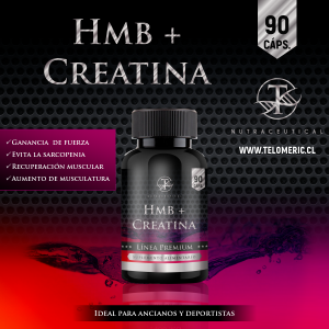 Hmb + Creatina (musculatura, Sarcopenia, Control De Peso)