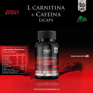 L Carnitina + Cafeína Cápsulas Americanas