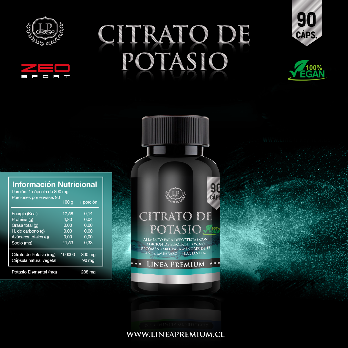 Citrato De Potasio – Linea Premium